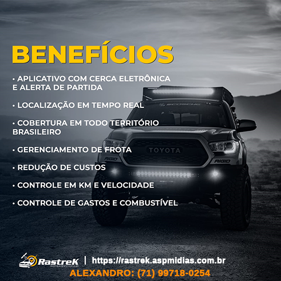 Motivos para você ter, seu Rastrek